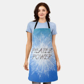 TOPピラティスのパワー エプロン (着用した状態)