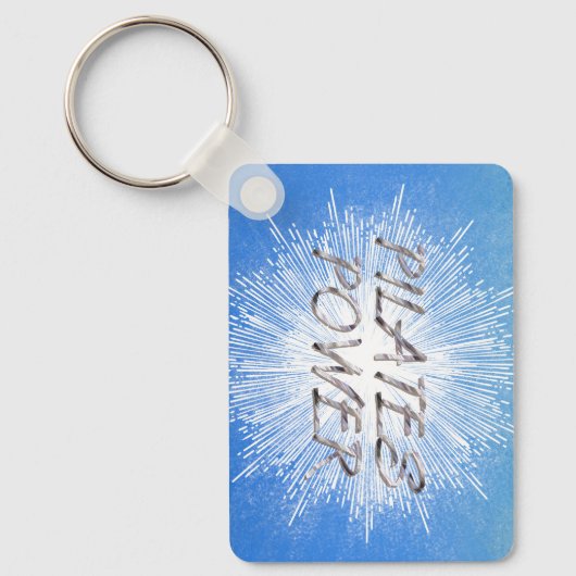 TOPピラティスPower Keychain キーホルダー (正面)