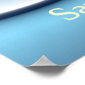 TOPヨガスローガン ポスター (角)