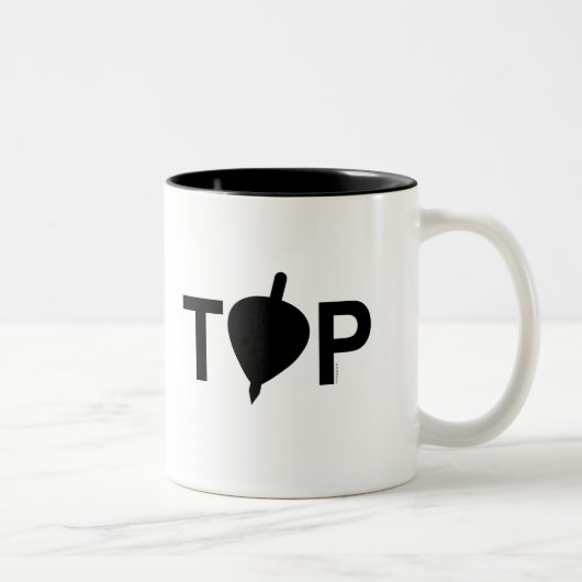 TOPラベル ツートーンマグカップ (右)