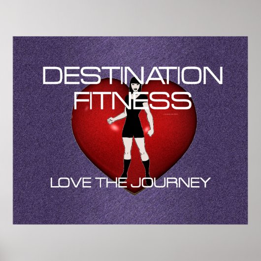 TOP宛先フィットネス ポスター (正面)