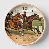TOP競馬は私の人生 壁時計 (正面)