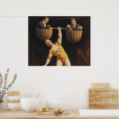 TOP重量挙げ旧学校 ポスター (キッチン)