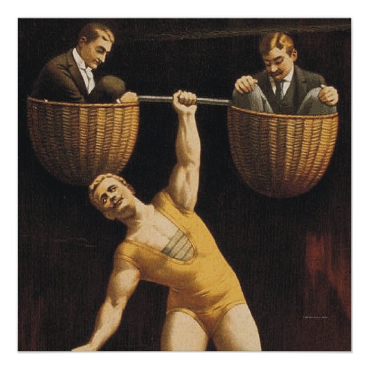 TOP重量挙げ旧学校 ポスター (正面)