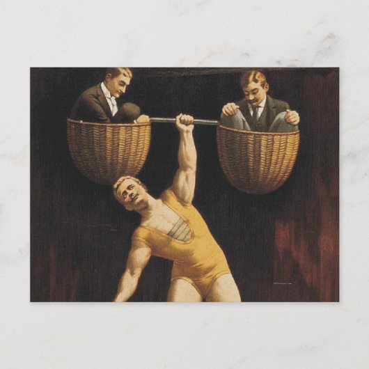 TOP重量挙げ旧学校 ポストカード (正面)