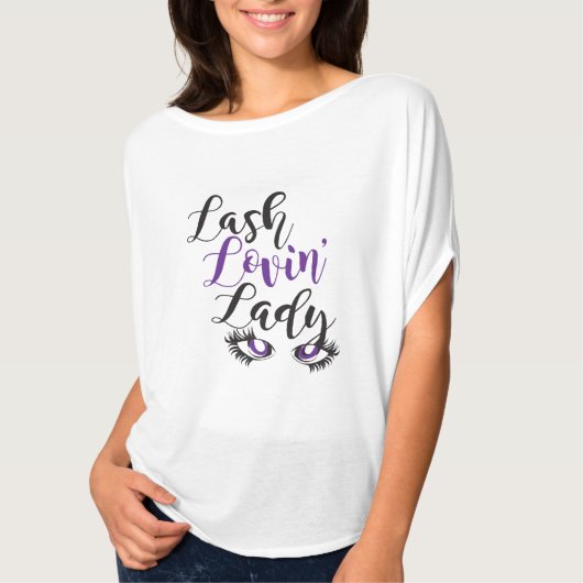 Top鞭のLovinの女性 Tシャツ (正面)