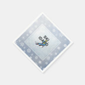 TOP スキーアイダホ スタンダードカクテルナプキン (角)