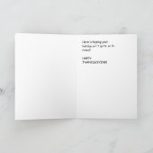 TOP 10 THINGS THAT SOUND DIRTY AT THANKSGIVING ... シーズンカード (内部)