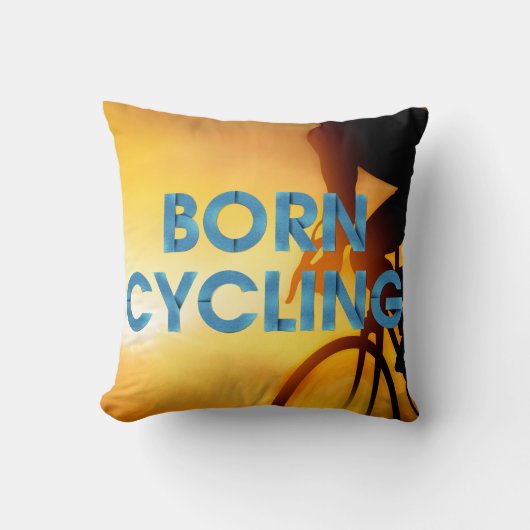 TOP Born Cycling クッション (正面)