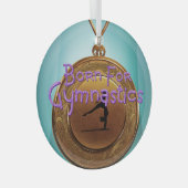 TOP Born for Gymnastics Glass Ornament ガラスオーナメント (正面右)
