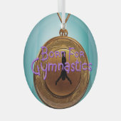 TOP Born for Gymnastics Glass Ornament ガラスオーナメント (正面右)