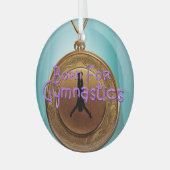 TOP Born for Gymnastics Glass Ornament ガラスオーナメント (正面左)