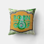 TOP Born for Miniature Golf クッション (裏面)