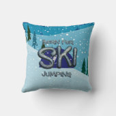 TOP Born for Ski Jumping クッション (裏面)