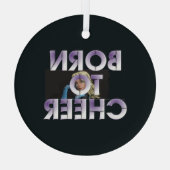 TOP Born to Cheer Glass Ornament ガラスオーナメント (裏面)