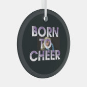 TOP Born to Cheer Glass Ornament ガラスオーナメント (正面右)