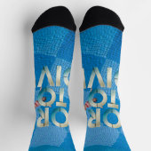 TOP Born to Dive ソックス (上部)