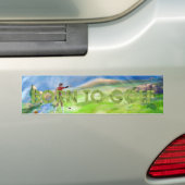 TOP Born to Golf バンパーステッカー (車上)
