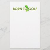 TOP Born to Golf 便箋 (正面)