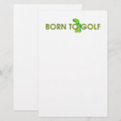 TOP Born to Golf 便箋 (正面/裏面)