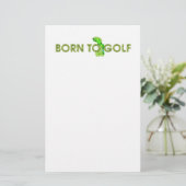 TOP Born to Golf 便箋 (スタンド正面)