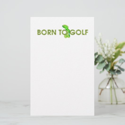 TOP Born to Golf 便箋 (スタンド正面)
