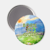 TOP Born to Golf Magnets マグネット (正面/裏面)