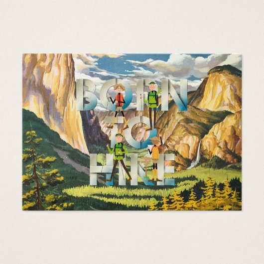 TOP Born to Hike (正面)