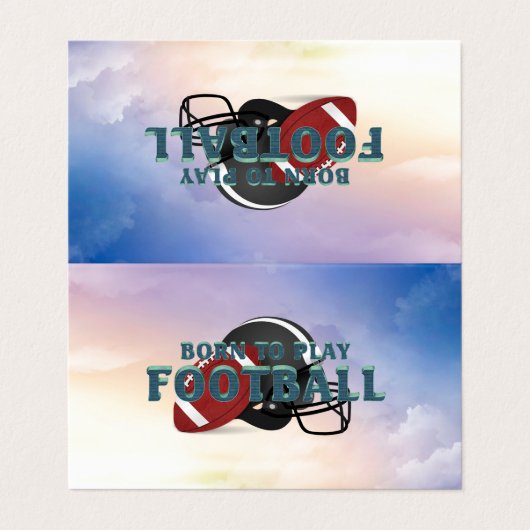 TOP Born to Play Football 名刺 (外部フラット)