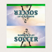 TOP Born to Play Soccer 名刺 (外部フラット)