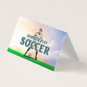 TOP Born to Play Soccer 名刺 (裏面)