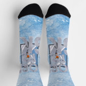 TOP Born to Ski ソックス (上部)