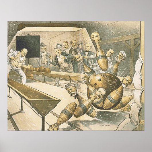 TOP Bowling Old School ポスター (正面)