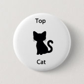Top Cat 缶バッジ (正面)