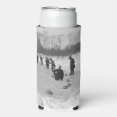 TOP Curling Old School スリム缶クーラー (Seltzer正面)