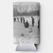 TOP Curling Old School スリム缶クーラー (裏面)