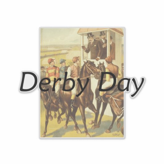 TOP Derby Day シール (正面)