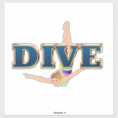 TOP Dive シール (シート)