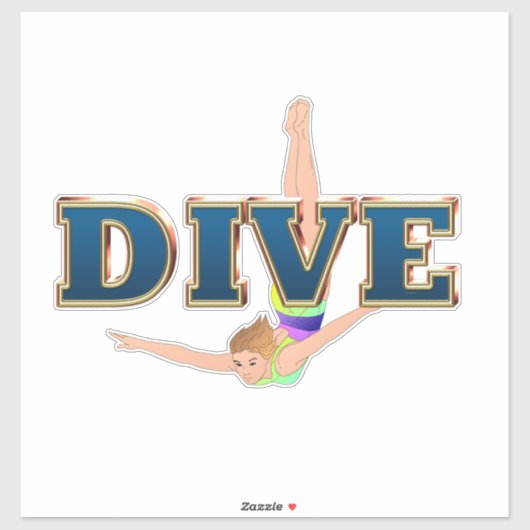 TOP Dive シール (シート)
