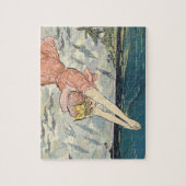 TOP Dive Girl ジグソーパズル (縦)