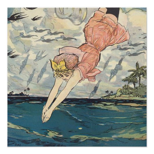 TOP Dive Girl ポスター (正面)