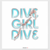 TOP Dive Girl Dive シール (シート)