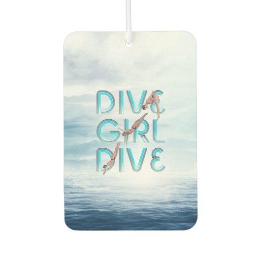 TOP Dive Girl Dive Air Freshener カーエアーフレッシュナー (正面)