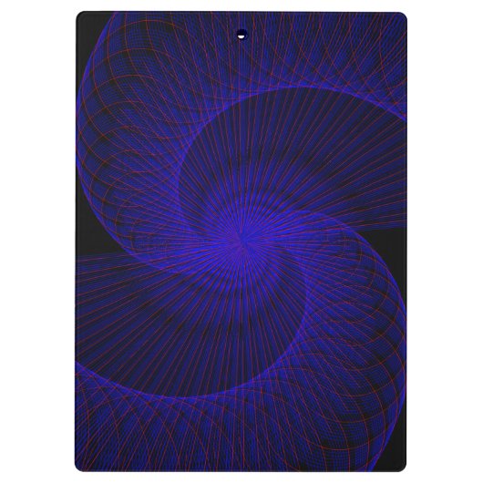 Top Down Dual Funnel Geometric Clipboard クリップボード (裏面)