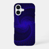 Top Down Dual Funnel Geometric iPhone 16 Case 16ケース (裏面)