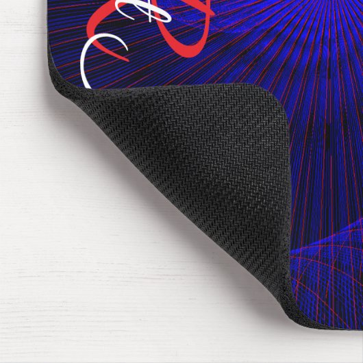 Top Down Dual Funnel Geometric Mouse Pad マウスパッド (コーナー)