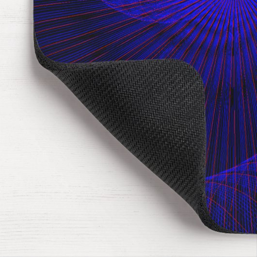 Top Down Dual Funnel Geometric Mouse Pad マウスパッド (コーナー)