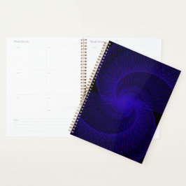 Top Down Dual Funnel Geometric Spiral Planner プランナー手帳