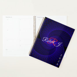 Top Down Dual Funnel Geometric Spiral Planner プランナー手帳