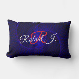 Top Down Dual Funnel Geometric Throw Pillow ランバークッション